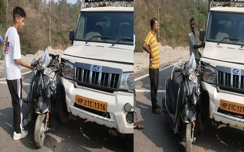 Accident In Himachal: स्कूटी-पिकअप की भिड़ंत में 20 वर्षीय युवक की मौत! स्विमिंग पूल से नहाकर लौट रहा था विवेक