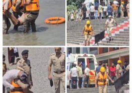 पांवटा साहिब में यमुना नदी किनारे मेगा मॉक ड्रिल! आपदा से निपटने की तैयारी परखा