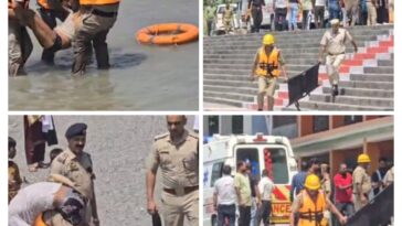 पांवटा साहिब में यमुना नदी किनारे मेगा मॉक ड्रिल! आपदा से निपटने की तैयारी परखा