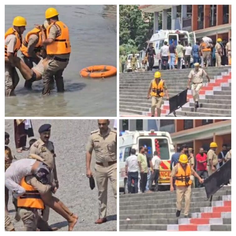पांवटा साहिब में यमुना नदी किनारे मेगा मॉक ड्रिल! आपदा से निपटने की तैयारी परखा