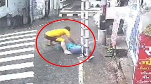 दुखद: बिजली के खंभे पर टीवी केबल लगा रहा था व्यक्ति! करंट लगने से गिरा, गई जान