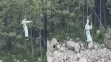 हिमाचल में जिपलाइनिंग करते हादसा: 30 फीट की ऊंचाई से गिरी 10 साल की बच्ची! गंभीर घायल
