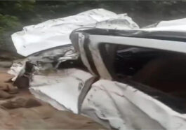 Accident In Himachal: बेटे की अस्थियां प्रवाहित कर वापिस लौट रहे परिवार के साथ हादसा! खड्ड के किनारे गिरी कार