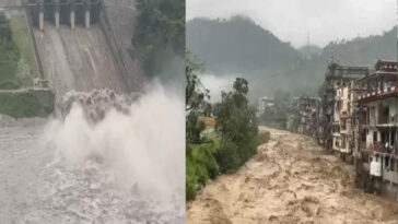 HP News: भारी बारिश के बाद खोले पंडोह डैम के पांचों गेट! ज्यूनी खड्ड का वाटर लेवल बढ़ा, लोग सहमे