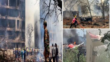 अहमदाबाद में क्रैश हुआ एअर इंडिया विमान! पूर्व सीएम समेत 242 पैसेंजर सवार थे, अब तक इतने शव मिले