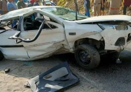 Accident In Himachal: सड़क से लुढ़क कर खाई में गिरी कार! 18 वर्षीय युवक की मौत, 6 घायल