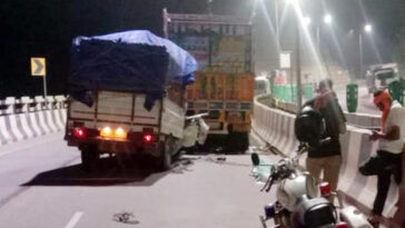 Accident In Himachal: पिकअप-ट्रक के बीच जोरदार भिड़ंत! वाहन के अंदर फंसा चालक, मौत