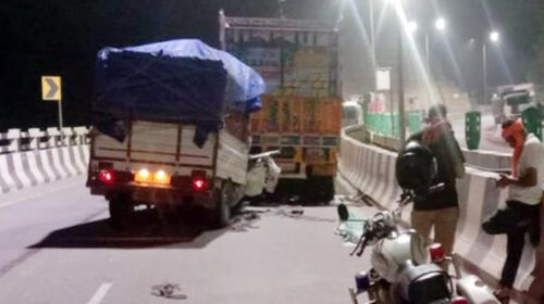Accident In Himachal: पिकअप-ट्रक के बीच जोरदार भिड़ंत! वाहन के अंदर फंसा चालक, मौत