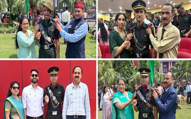 Achievement: भारतीय सेना में लेफ्टिनेंट बने हिमाचल के पांच लाल! लाड़लों के कंधों पर सितारें देख भावुक हुए माता-पिता