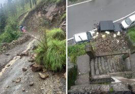 Himachal Weather: हिमाचल में भारी बारिश! गाड़ियों पर गिरे पेड़ और पत्थर, कई सड़कें बंद