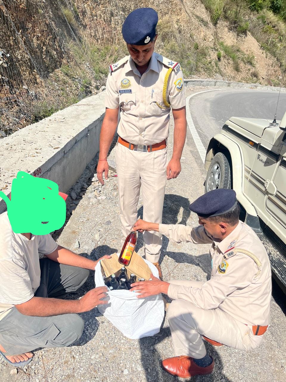 शिलाई : टिम्बी में 12 बोतल देसी शराब के साथ व्यक्ति गिरफ्तार