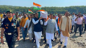 शहादत को सलाम: लांस नायक मनीष ठाकुर को नम आंखों से अंतिम विदाई
