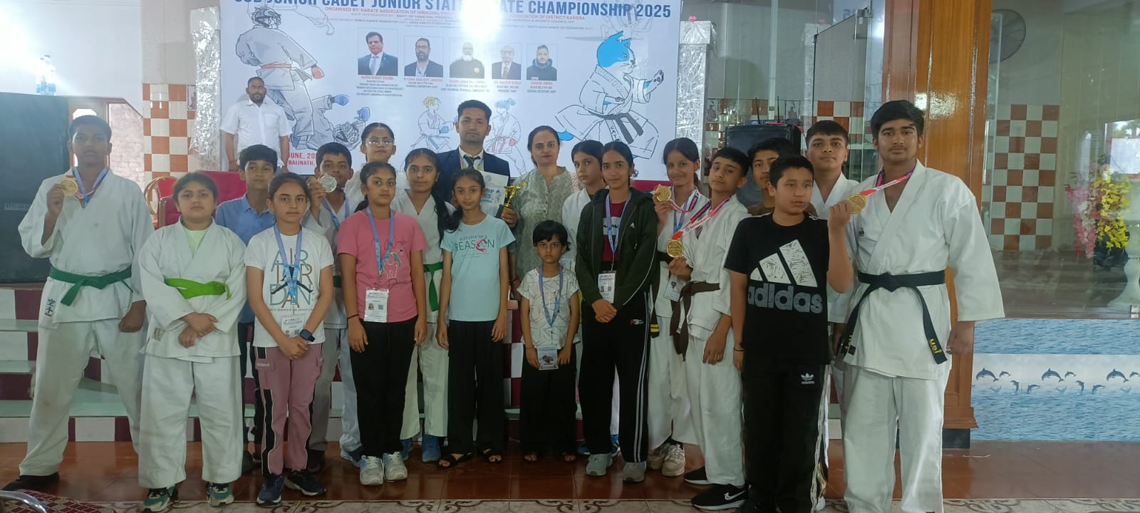 Paonta sahib : राज्य कराटे चैंपियनशिप में तेजस द रोज ऑर्किड कराटे एकेडमी का जलवा, 11 पदकों से किया जिले को गौरवान्वित