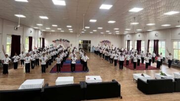 Sirmour News: माता पद्मावती नर्सिंग कॉलेज नाहन में मनाया अंतर्राष्ट्रीय योग दिवस! छात्राओं-शिक्षकों ने किया योगाभ्यास