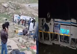 हिमाचल में बड़ा हादसा: खाई में गिरा पर्यटकों से भरा टेंपो ट्रैवलर! दो की मौत, 22 टूरिस्ट घायल