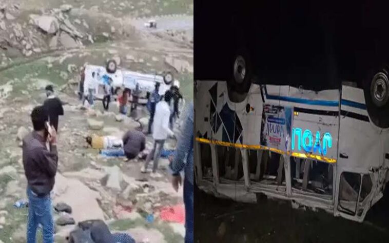 हिमाचल में बड़ा हादसा: खाई में गिरा पर्यटकों से भरा टेंपो ट्रैवलर! दो की मौत, 22 टूरिस्ट घायल