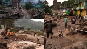 हिमाचल में जगह-जगह बादल फ़टे: 1 व्यक्ति की मौत! कई लोग रेस्क्यू, स्कूल बंद