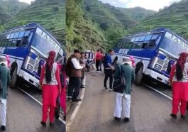 Himachal Bus Accident: हिमाचल में यात्रियों से भरी बस हादसे का शिकार! मची चीख-पुकार