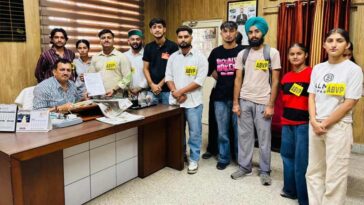 Paonta Sahib: छात्र हित में एबीवीपी ने सौंपा मुख्यमंत्री के नाम ज्ञापन! पांवटा कॉलेज में उठीं 8 अहम मांगें