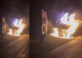 Himachal News Alert: धूं-धूं कर जल उठी ऑल्टो कार! आग लगने के कारणों की जाँच कर रही पुलिस