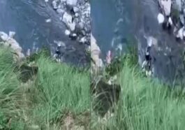 हिमाचल में बड़ा हादसा: नदी में समाई पंजाब के श्रद्धालुओं की कार! दो की मौत, 10 वर्षीय मासूम लापता