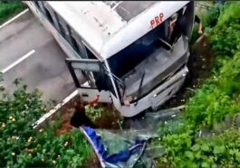 Accident In Himachal: हिमाचल में पंजाब रोडवेज बस का ब्रेक फेल! पहाड़ी से टकराई
