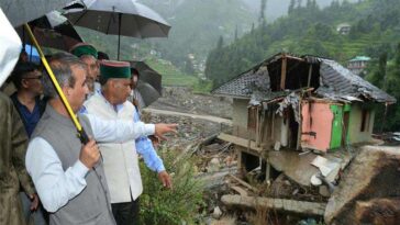 CM Sukhu: सीएम सुक्खू ने किया आपदा प्रभावित क्षेत्रों का दौरा! घर बनाने को मिलेंगे 7 लाख रूपए