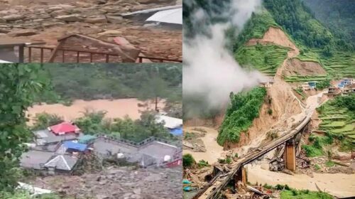 हिमाचल में बादल फटने से तबाही: चार लोगों की माैत! 16 लोग लापता, 99 लोगों को सुरक्षित बचाया