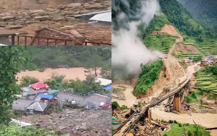 हिमाचल में बादल फटने से तबाही: चार लोगों की माैत! 16 लोग लापता, 99 लोगों को सुरक्षित बचाया