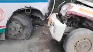 Accident In Himachal: हिमाचल में चालक को आई नींद की झपकी! बस से टकराई गाड़ी, ड्राइवर गंभीर रूप से घायल