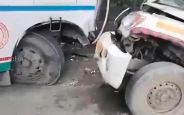 Accident In Himachal: हिमाचल में चालक को आई नींद की झपकी! बस से टकराई गाड़ी, ड्राइवर गंभीर रूप से घायल