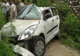 Accident In Himachal: सड़क पर पशुओं का झुंड आने से चालक का बिगड़ा संतुलन! गहरी खाई में लुढ़की कार