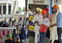Paonta Sahib: गुरुद्वारा श्री दड़ी साहिब में गुरमत सिखलाई कैंप का समापन
