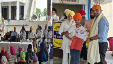 Paonta Sahib: गुरुद्वारा श्री दड़ी साहिब में गुरमत सिखलाई कैंप का समापन