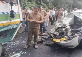 Accident In Himachal: तेज रफ्तार गाड़ी ने एचआरटीसी बस को मारी टक्कर! 6 लोग घायल
