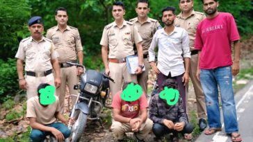 पांवटा साहिब : चोरी की दो बाइक समेत तीन चोर काबू, माजरा पुलिस की बड़ी कामयाबी…..