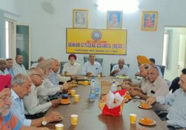 पांवटा साहिब : वरिष्ठ नागरिक परिषद की मासिक बैठक संपन्न! एसडीएम पितृशोक पर श्रद्धांजलि, जनसुविधाओं पर जताई चिंता