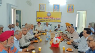 पांवटा साहिब : वरिष्ठ नागरिक परिषद की मासिक बैठक संपन्न! एसडीएम पितृशोक पर श्रद्धांजलि, जनसुविधाओं पर जताई चिंता