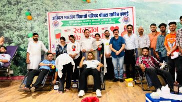 पांवटा साहिब : ABVP स्थापना दिवस पर पांवटा में 53 यूनिट रक्तदान! संगोष्ठी भी आयोजित