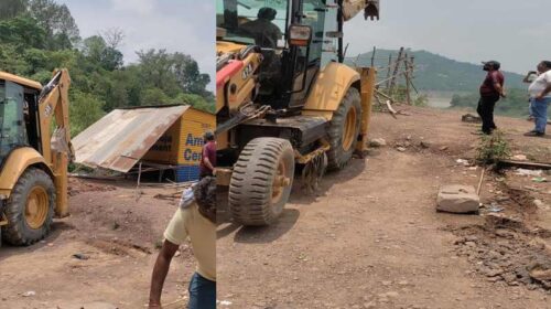 Himachal News Alert: फोरलेन के दोनों ओर से हटाए गए अवैध कब्जे! प्रशासन ने दी सख्त चेतावनी
