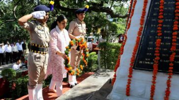 Sirmour News: कारगिल विजय दिवस पर नाहन में देश के अमर शहीदों को दी श्रद्धांजलि