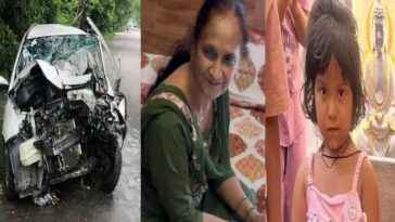 दुख़द: पेड़ से टकराई पांवटा के परिवार की कार! दादी-पोती की मौत, एक घायल