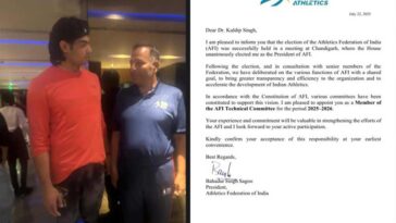 Sirmour News: एएफआई तकनीकी समिति में नियुक्त हुए डिग्री कॉलेज कफोटा के प्राचार्य डॉ. कुलदीप सदस्य