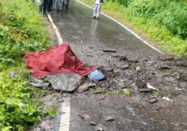 हिमाचल में दुखद हादसा: पहाड़ी से गिरे पत्थर! मां-बेटे की मौत, वार्ड मेंबर थी 30 वर्षीय रवीना