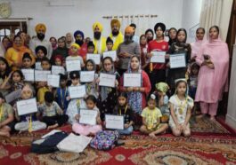 Paonta Sahib: गुरुद्वारा नानक दरबार बद्रीपुर में समर गुरमत ट्रेनिंग कैंप का समापन! 50 से ज्यादा बच्चों ने लिया भाग