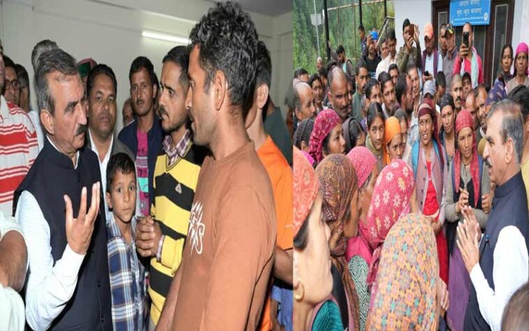 CM Sukhu: मुख्यमंत्री ने आपदा प्रभावितों से कहा, मैं आपके साथ, लाएंगे सैटलमेंट पॉलिसी