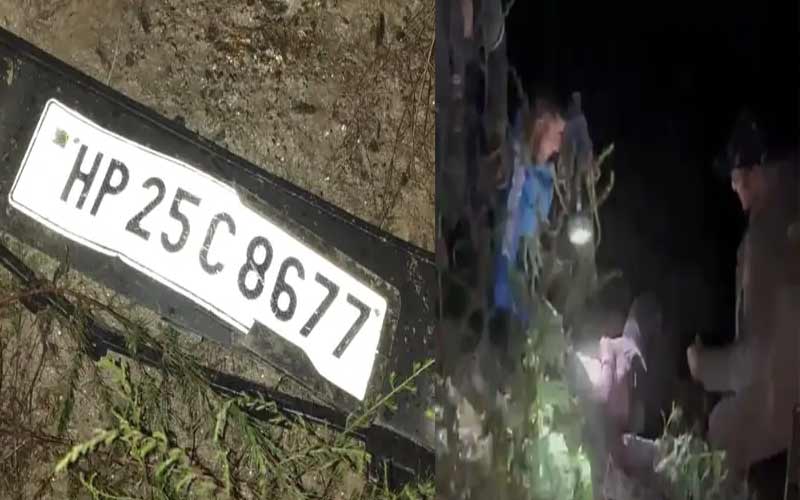 Accident In Himachal: सड़क से लुढ़क कर खड्ड में गिरी कार! उड़े परखच्चे, 26 वर्षीय युवक की मौत