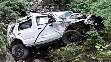 Accident In Himachal: गहरी खाई में गिरी कार! 48 वर्षीय महिला की मौत, दो युवक घायल