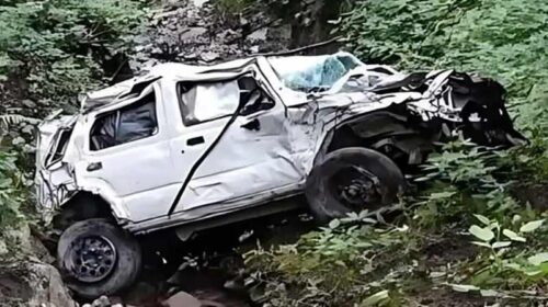 Accident In Himachal: गहरी खाई में गिरी कार! 48 वर्षीय महिला की मौत, दो युवक घायल