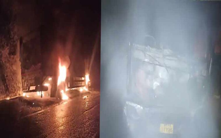 Himachal News Alert: सेब लोड कर हिमाचल से यूपी जा रहा था ट्रक! रास्ते में भड़की आग, ड्राइवर और सहायक ने ऐसे बचाई जान Himachal News Alert: सेब लोड कर हिमाचल से यूपी जा रहा था ट्रक! रास्ते में भड़की आग, ड्राइवर और सहायक ने ऐसे बचाई जान